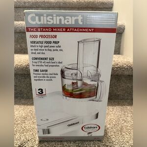 Cuisinart stand mixer attachment 3 cup food processor